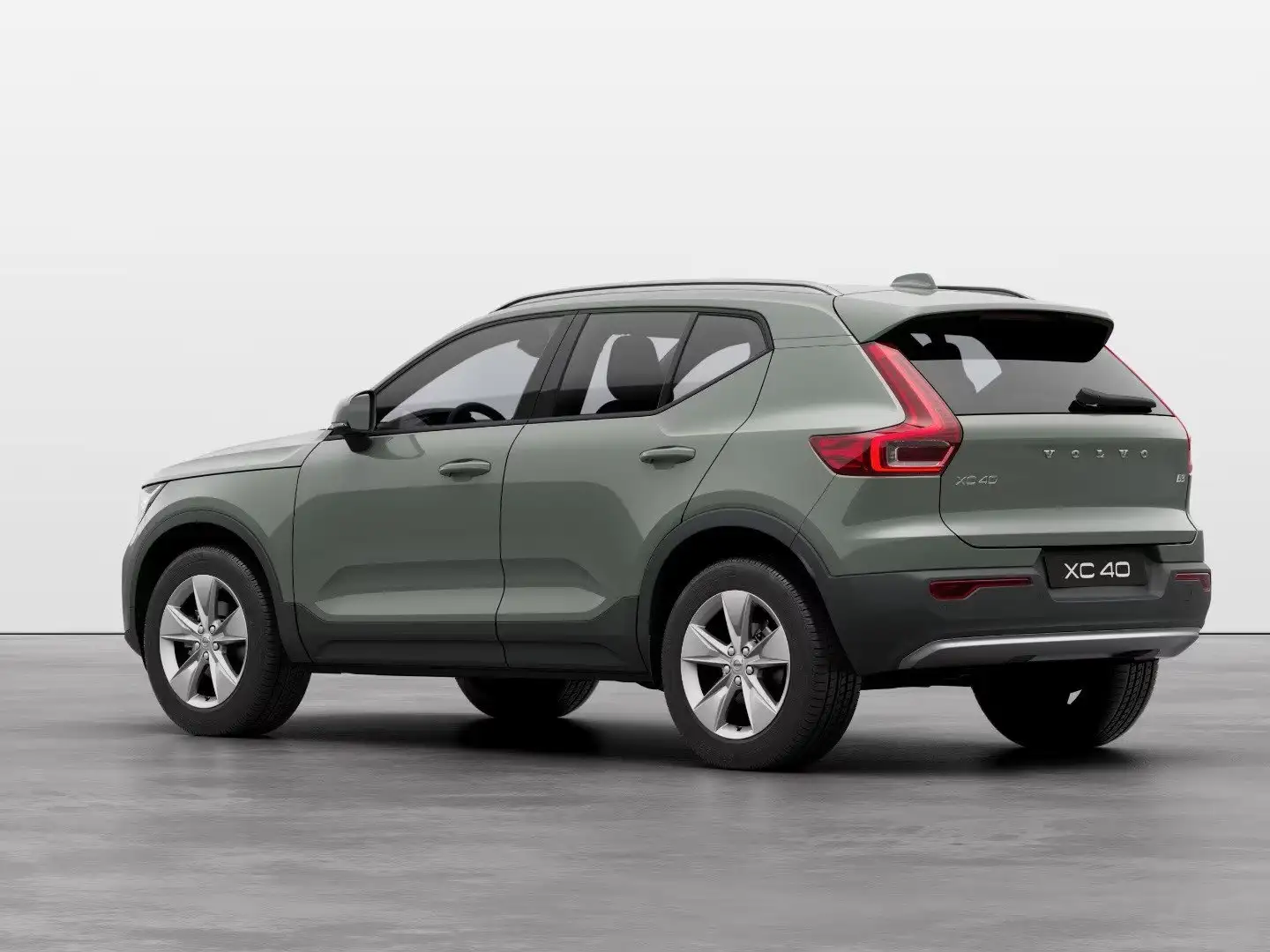 Volvo XC40 B3 163+11 CV Mild Hybrid Automatico Core N1 Autoc Verde - 2