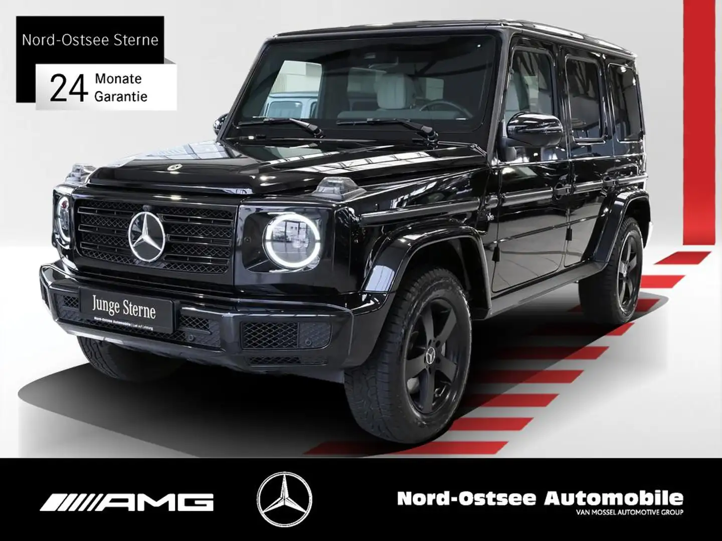 Mercedes-Benz G 500 Burmester Multibeam AHK Standhzg Distronic Noir - 1