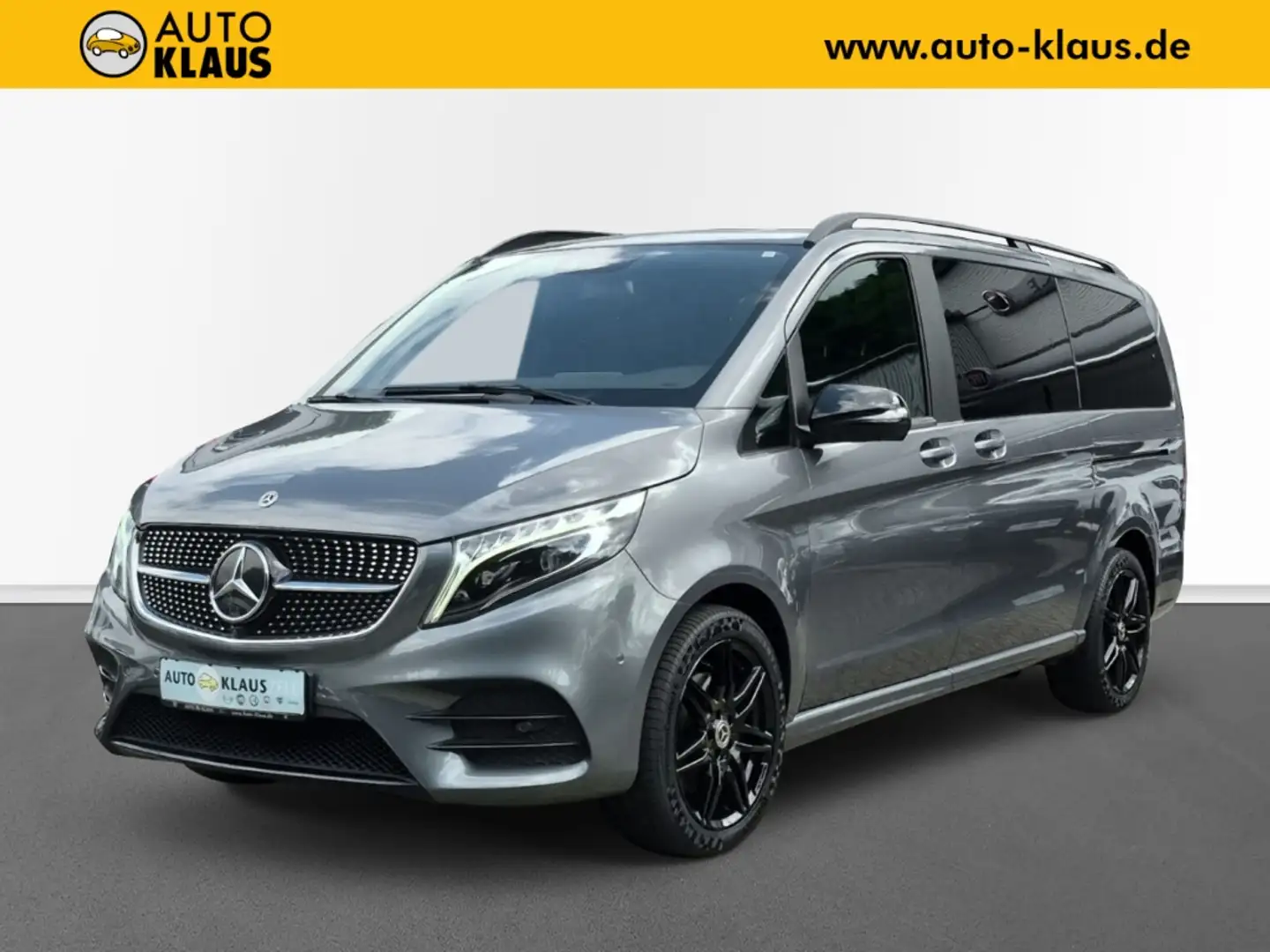 Mercedes-Benz V 300 d AVANTGARDE AMG 4M Lang AHK 360°Sitzklima Grau - 1