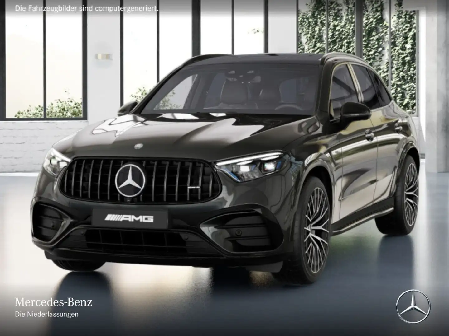 Mercedes-Benz GLC 43 AMG GLC 43 4M NIGHT+PANO+360+BURMESTER+KEYLESS+9G Gris - 2
