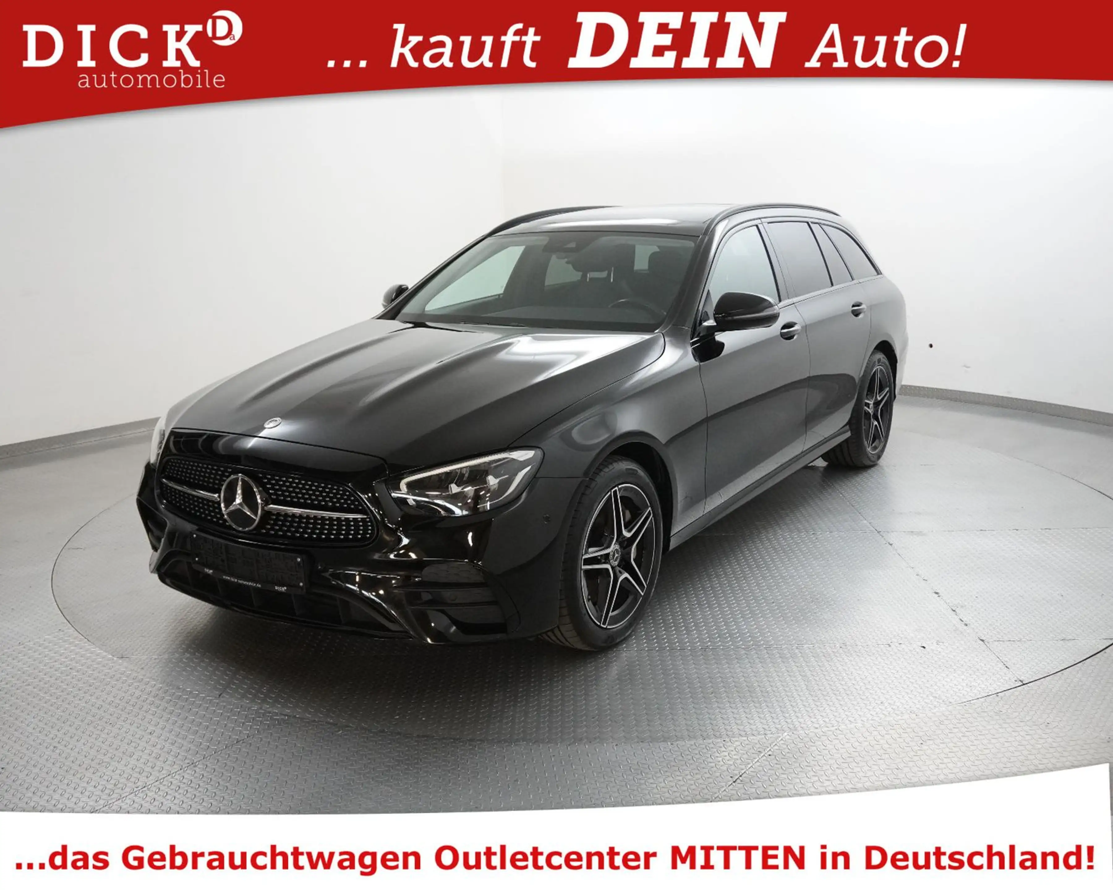 Mercedes-Benz E 300 E300de 2X AMG NIGHT+PANO+STDHZ+WIDES+AHK+BURM+KA — photo 4