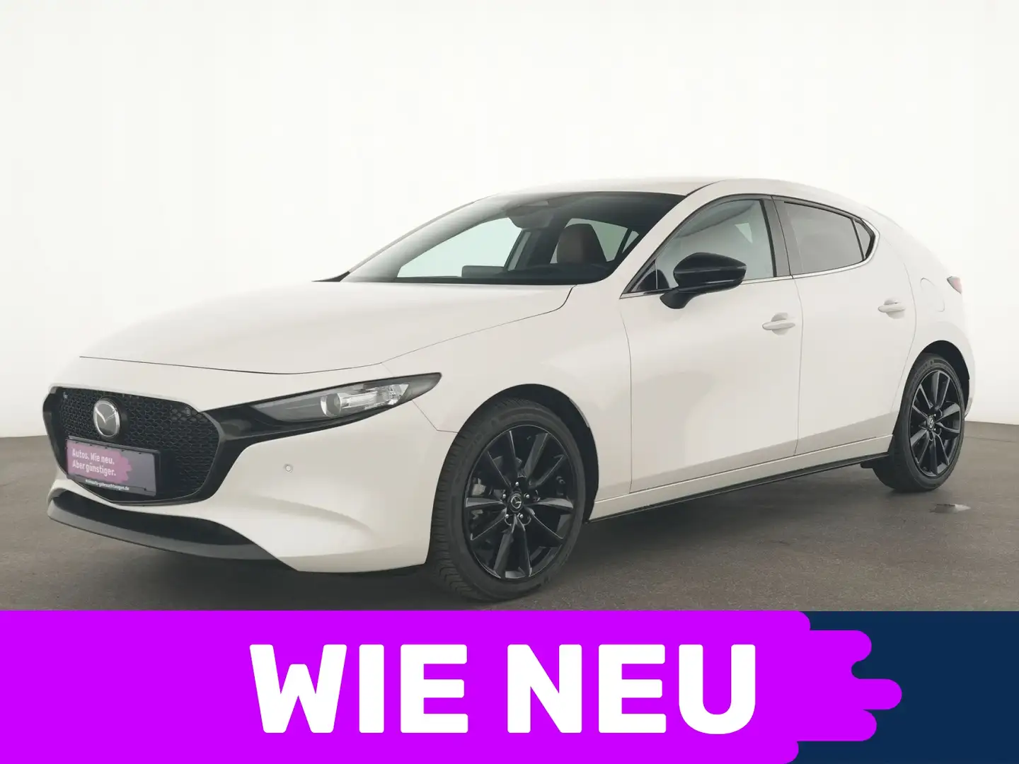 Mazda 3 Nagisa HeadUp|BOSE|Navi|Kamera|LED|PDC|SHZ|ACC Blanc - 1