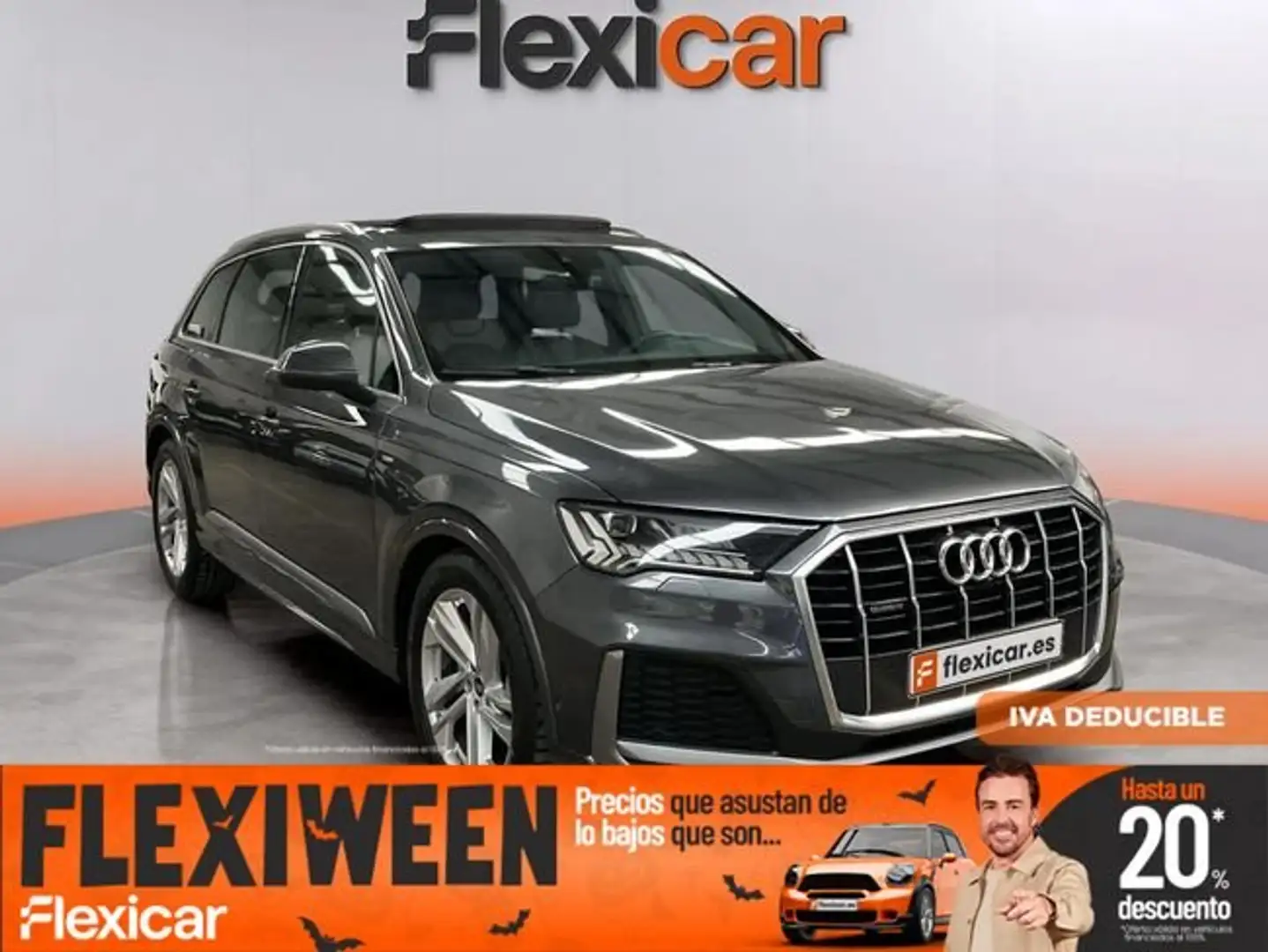 Audi Q7 S line 45 TDI 170kW (232CV) quat. tip. Gris - 1