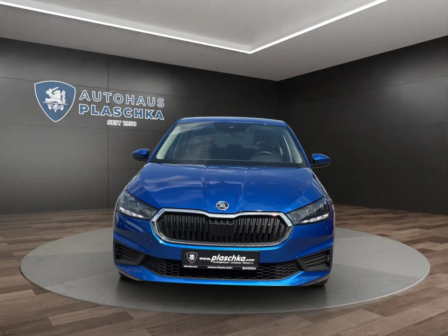 Skoda Fabia 1.0 Ambition PDC+LED+APP Klima Einparkhilfe Blau - 2