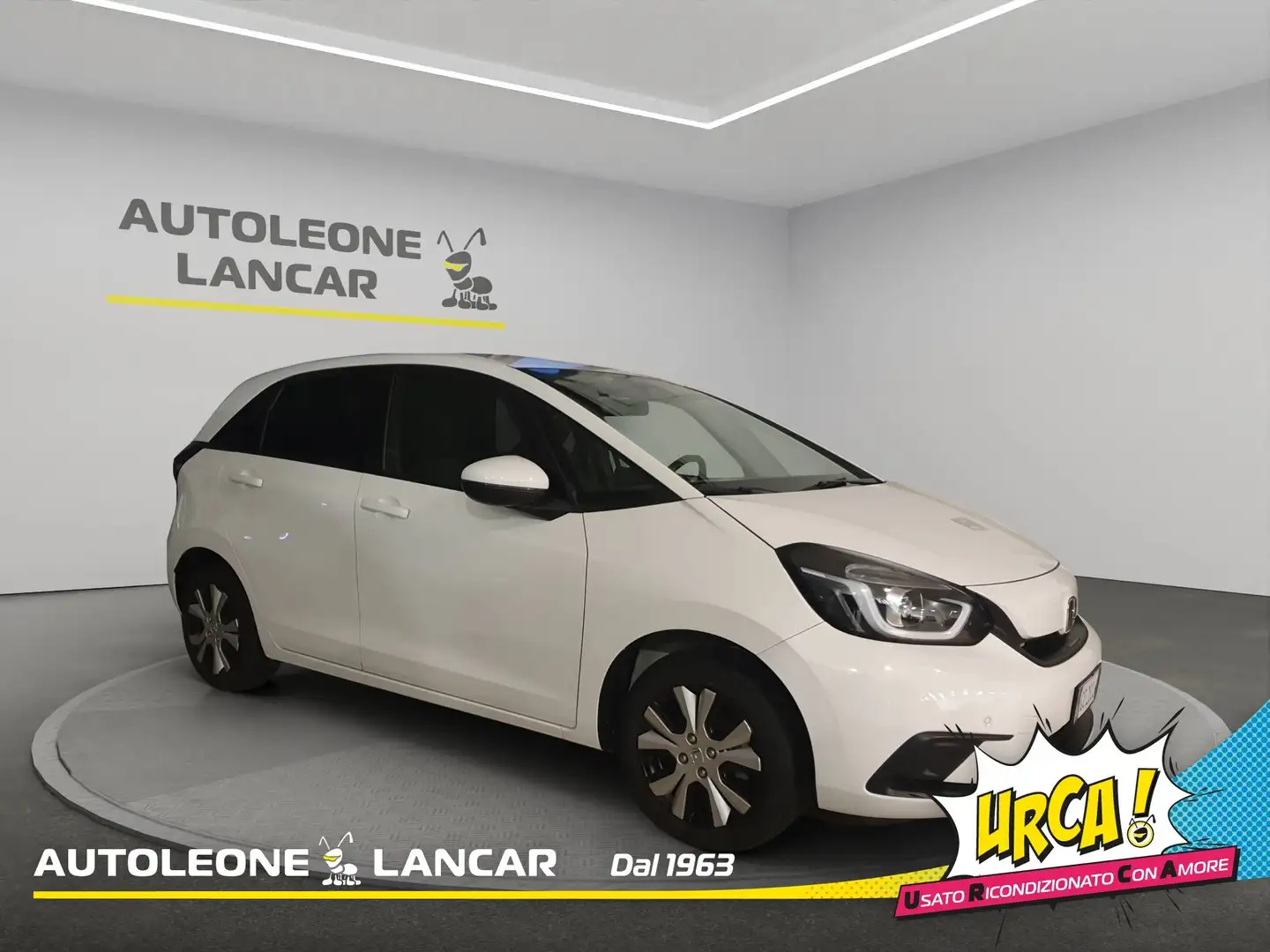 Honda Jazz 1.5 HEV Comfort eCVT 102cv E6 1 PROPRIETARIO Bianco - 1