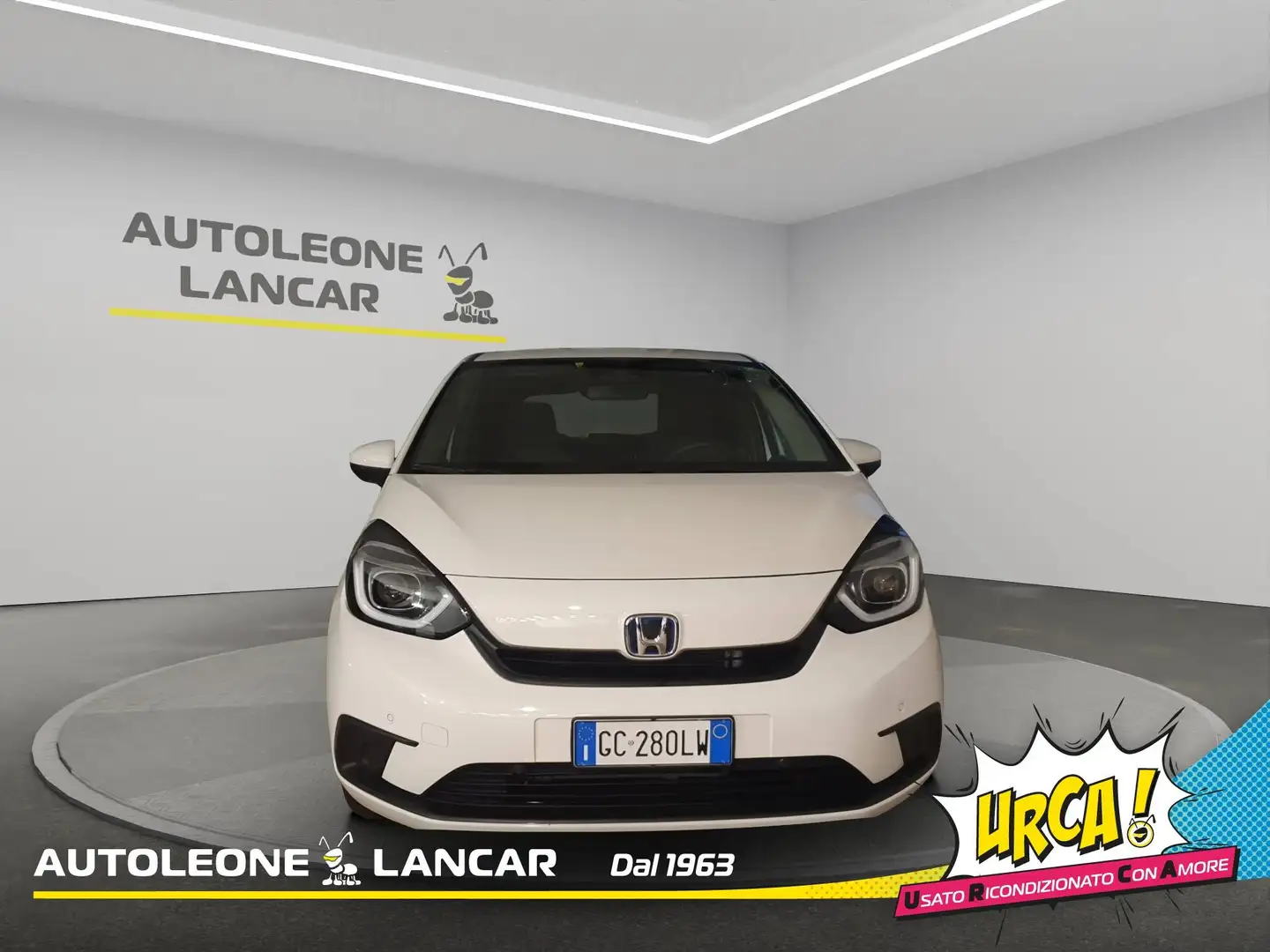 Honda Jazz 1.5 HEV Comfort eCVT 102cv E6 1 PROPRIETARIO Bianco - 2