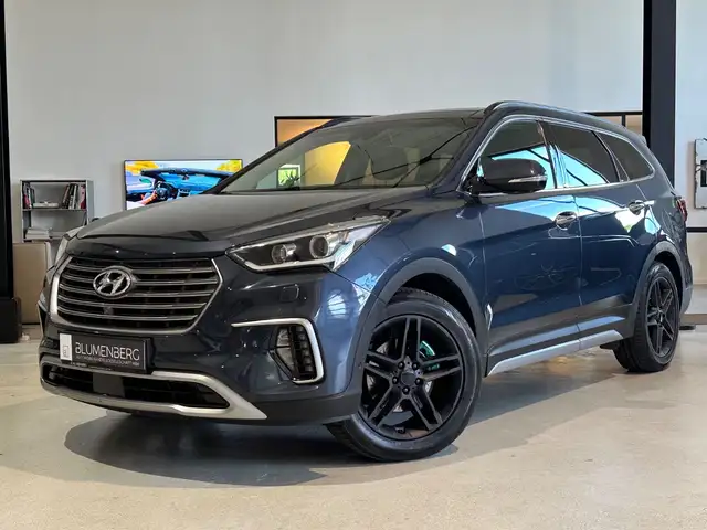 Hyundai Grand Santa Fe blue Premium 4WD *6-Sitzer,Sitzb.