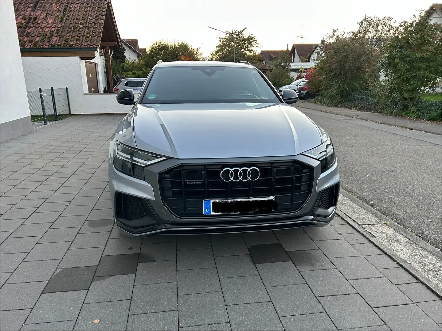 Audi Q8 50 TDI quattro/ S-line/22 Zoll/Head-up/Soft-c,Luft Stříbrná - 2