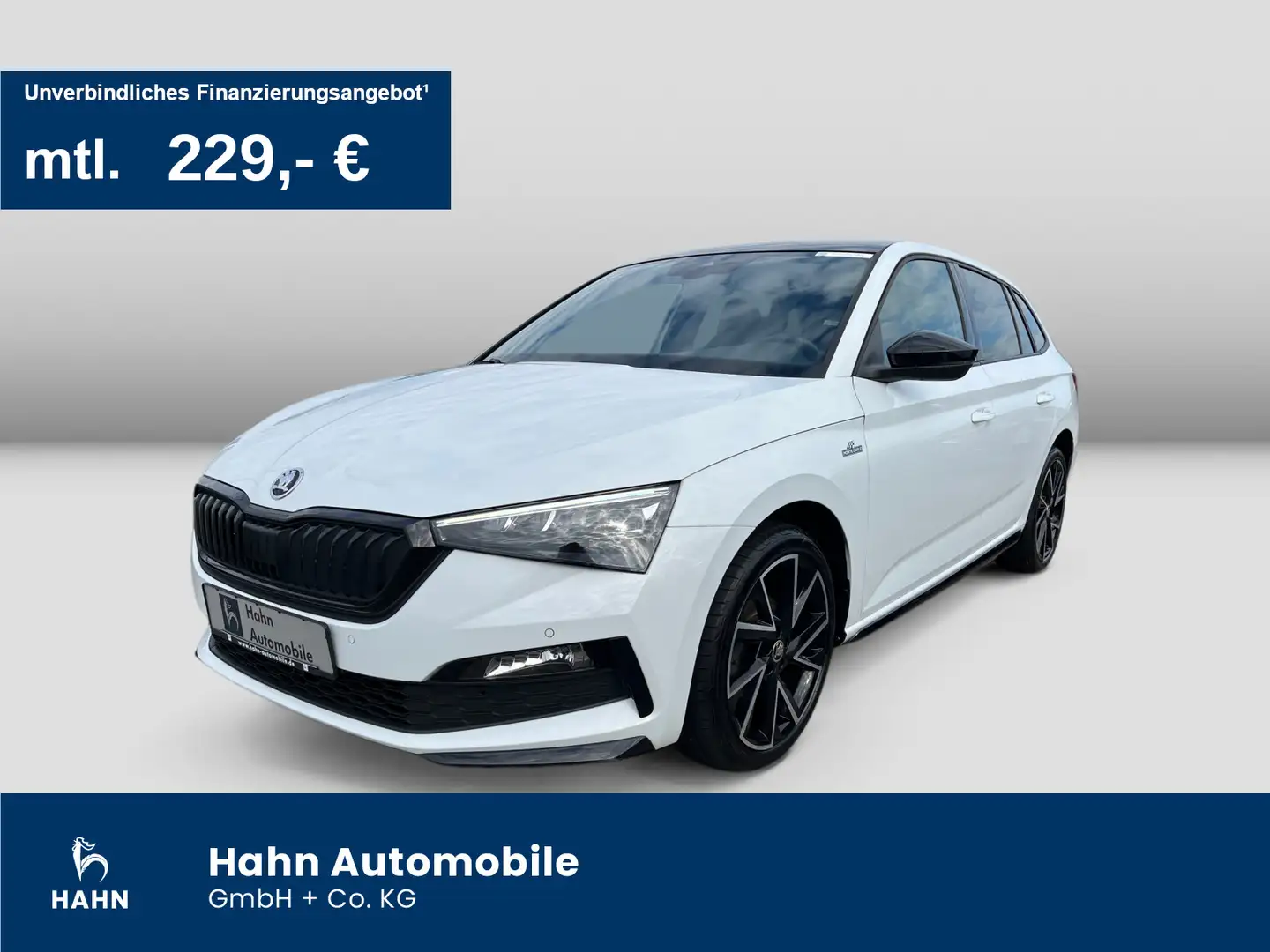 Skoda Scala Monte Carlo 1.5TSI DSG Pano LED Navi ACC Weiß - 1