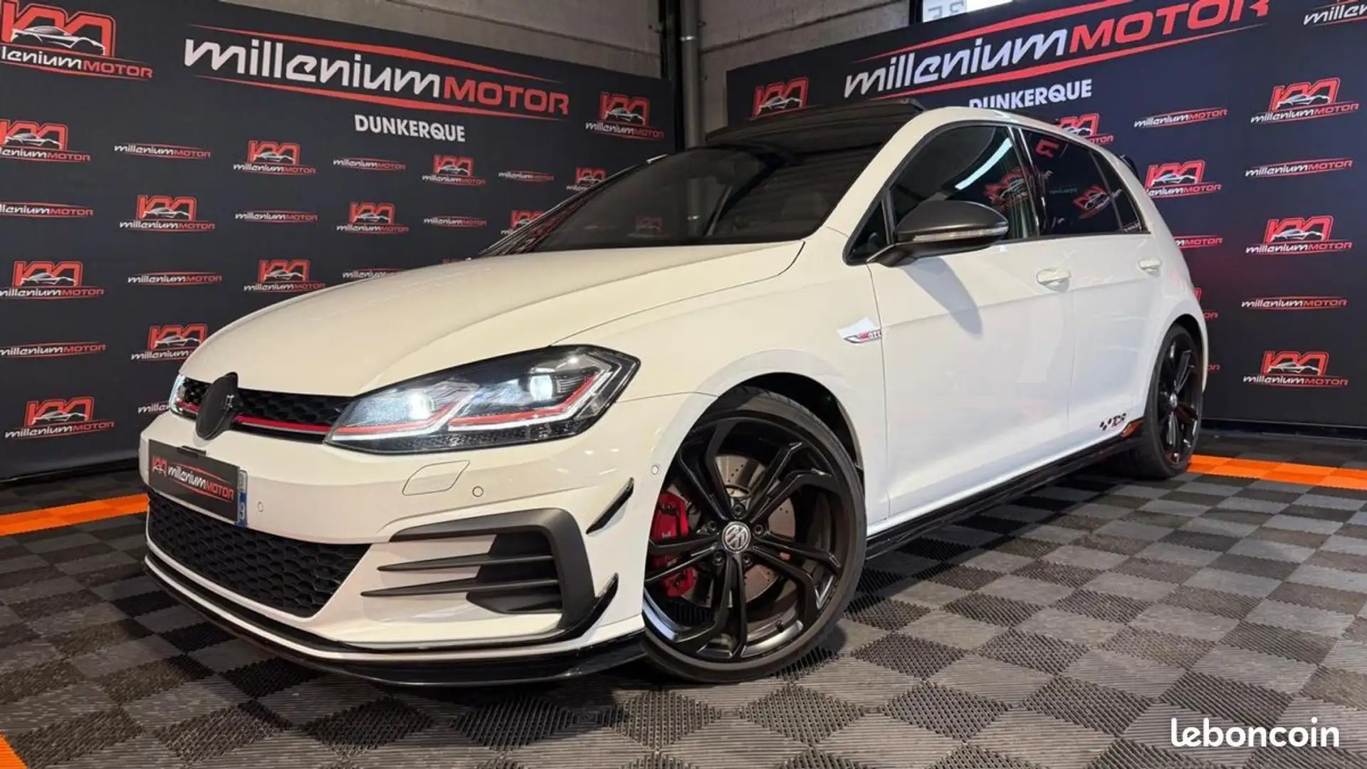 Volkswagen Golf 7.5 gti tcr 2.0 tsi 290 cv dsg 7 garantie 6 mois Wit - 1