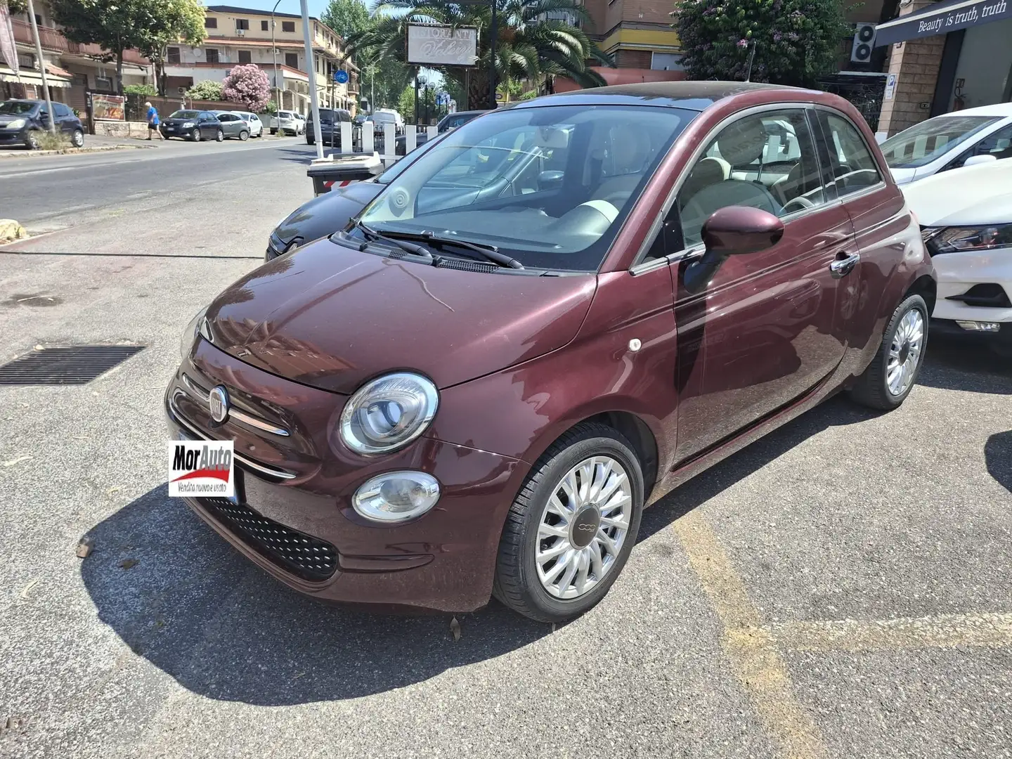 Fiat 500 1.2 Lounge 69cv Rosso - 1