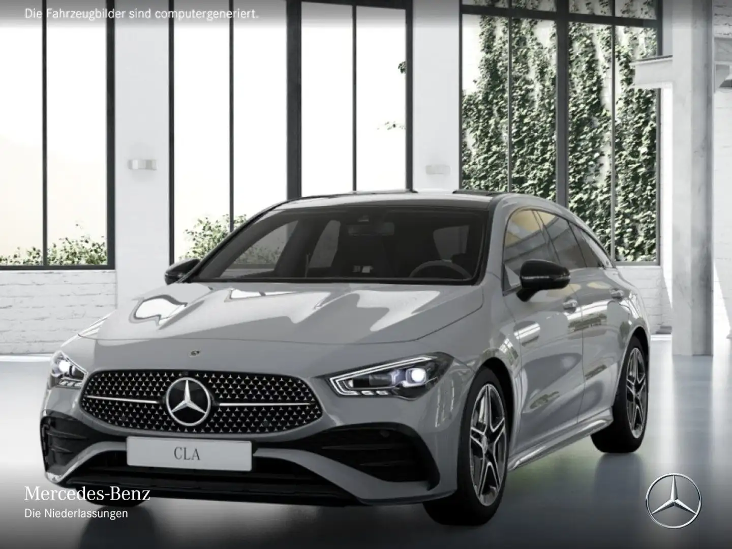 Mercedes-Benz CLA 220 d AMG+NIGHT+PANO+360°+AHK+MULTIBEAM+TOTW Gris - 2