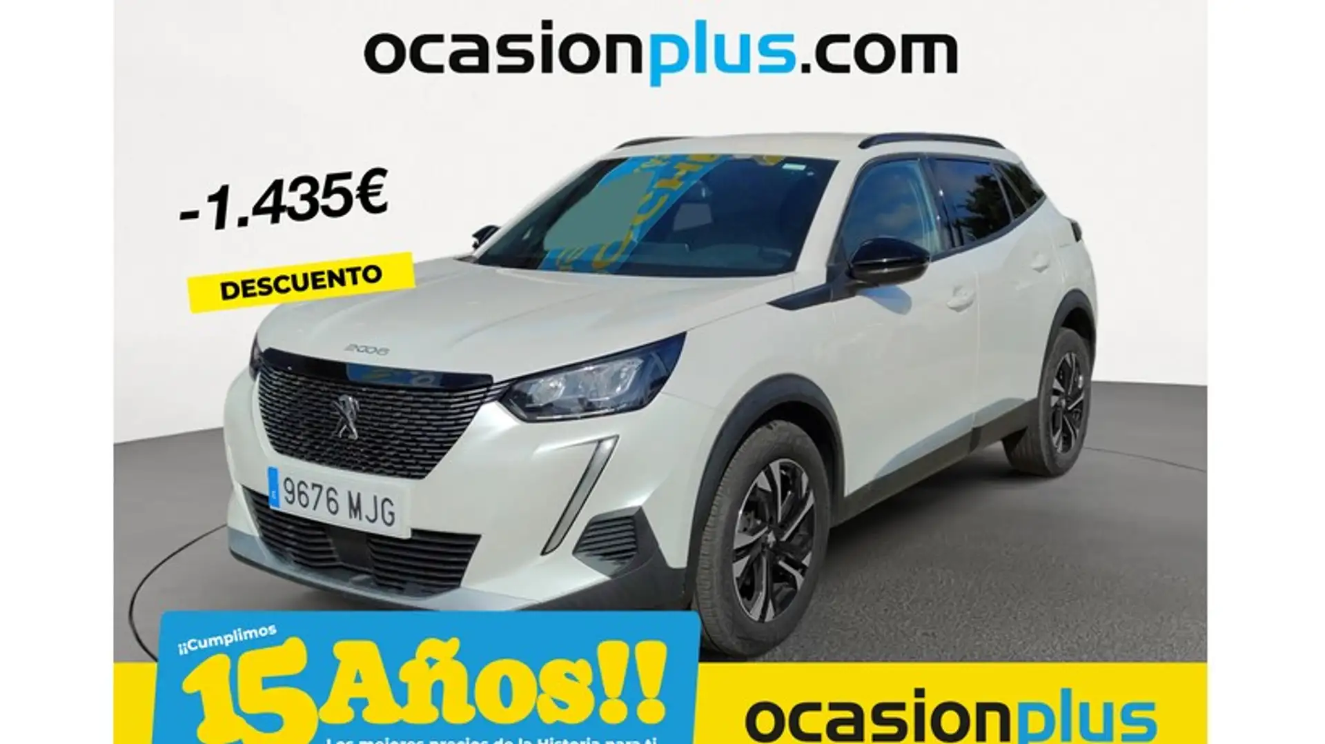 Peugeot 2008 1.2 PureTech S&S Allure 100 Weiß - 1