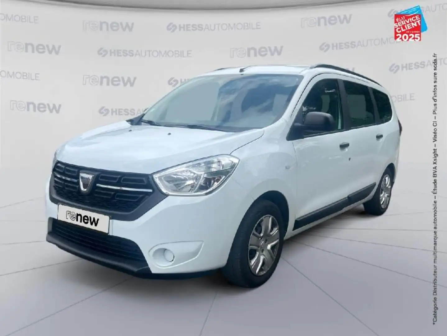 Dacia Lodgy 1.6 SCe 100ch Silver Line 5 places Blanc - 1