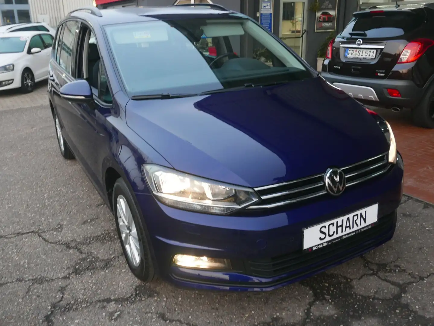 Volkswagen Touran Comfort,1-Hand,Scheckh.TOP,Garantie!!! Azul - 2