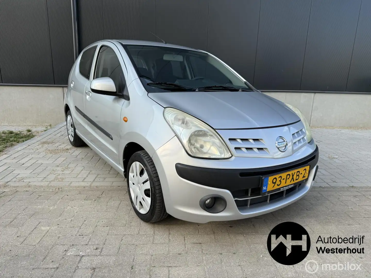 Nissan Pixo 1.0 Acenta Airco Dealeronderhouden!! Grijs - 1