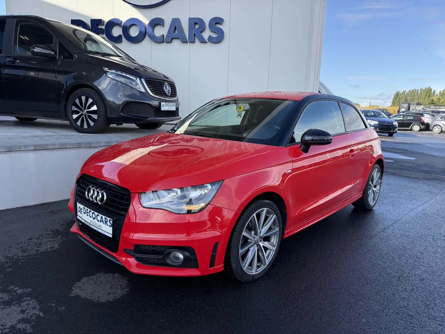 Audi A1 S-Line 1.2 Benzine Rood - 1