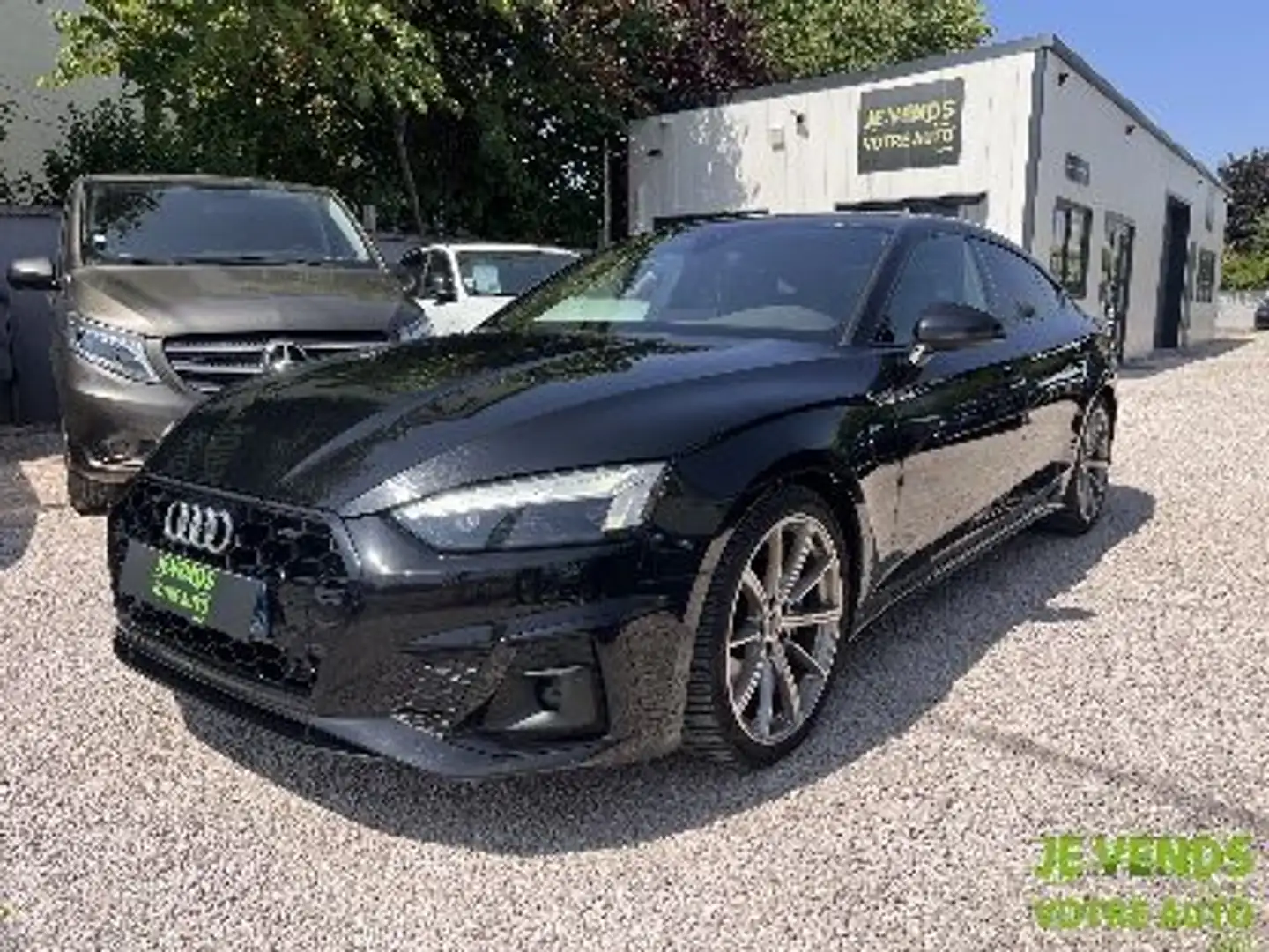 Audi A5 40 TDI 204CH S-LINE S TRONIC 7 Negro - 2