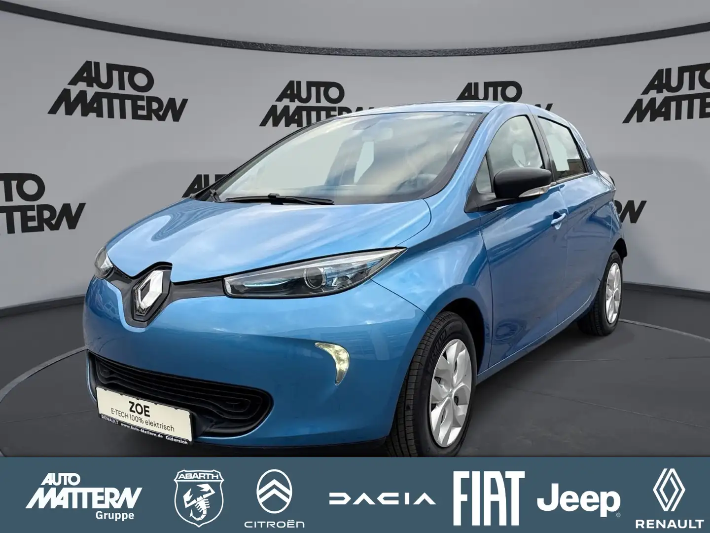 Renault ZOE |NAVI|Kamera|AC|1.Hd |Batteriemiete Blauw - 1