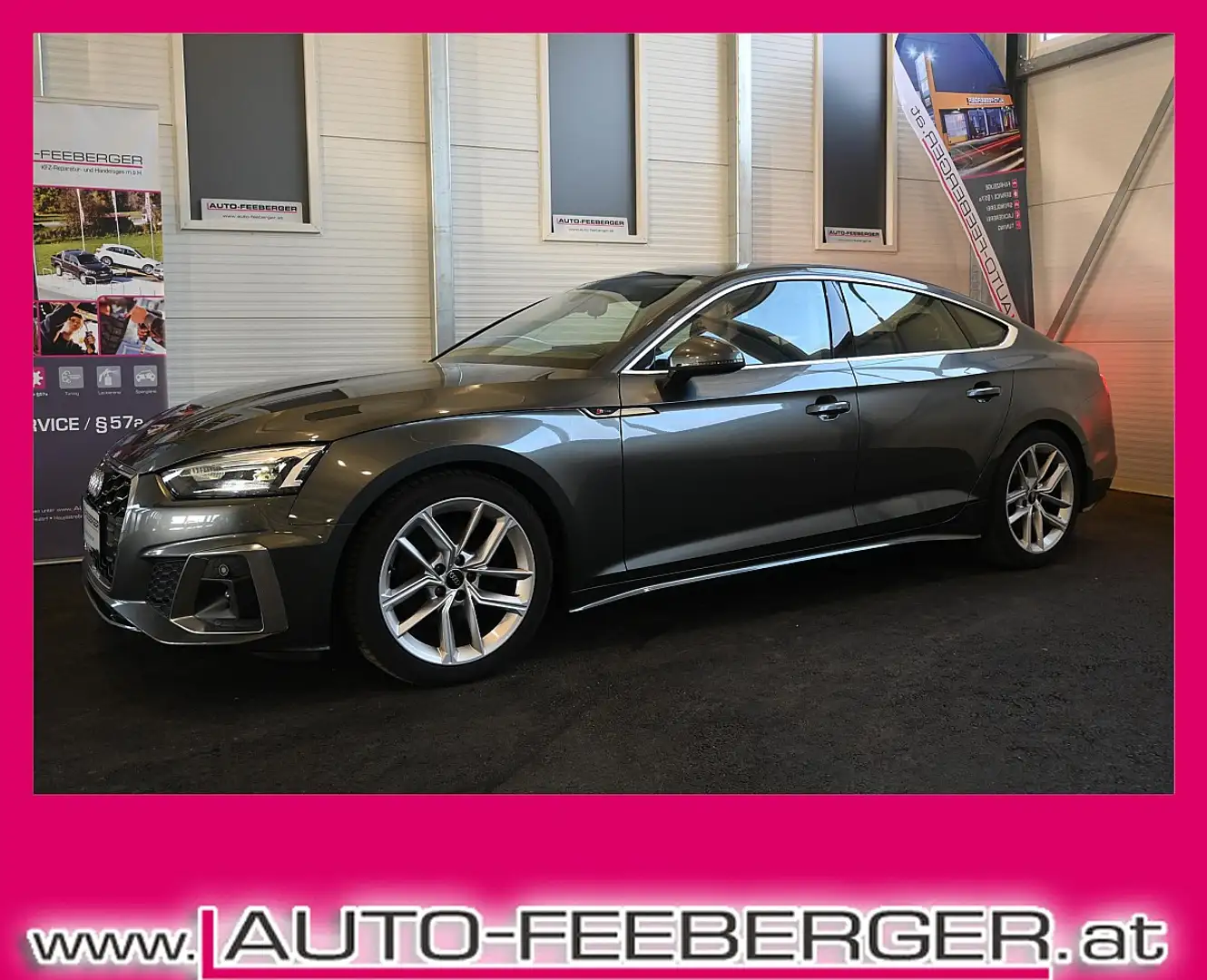 Audi A5 SB 30 TDI advanced s-tronic,S-Line,LED,Voll-Led... Grau - 1