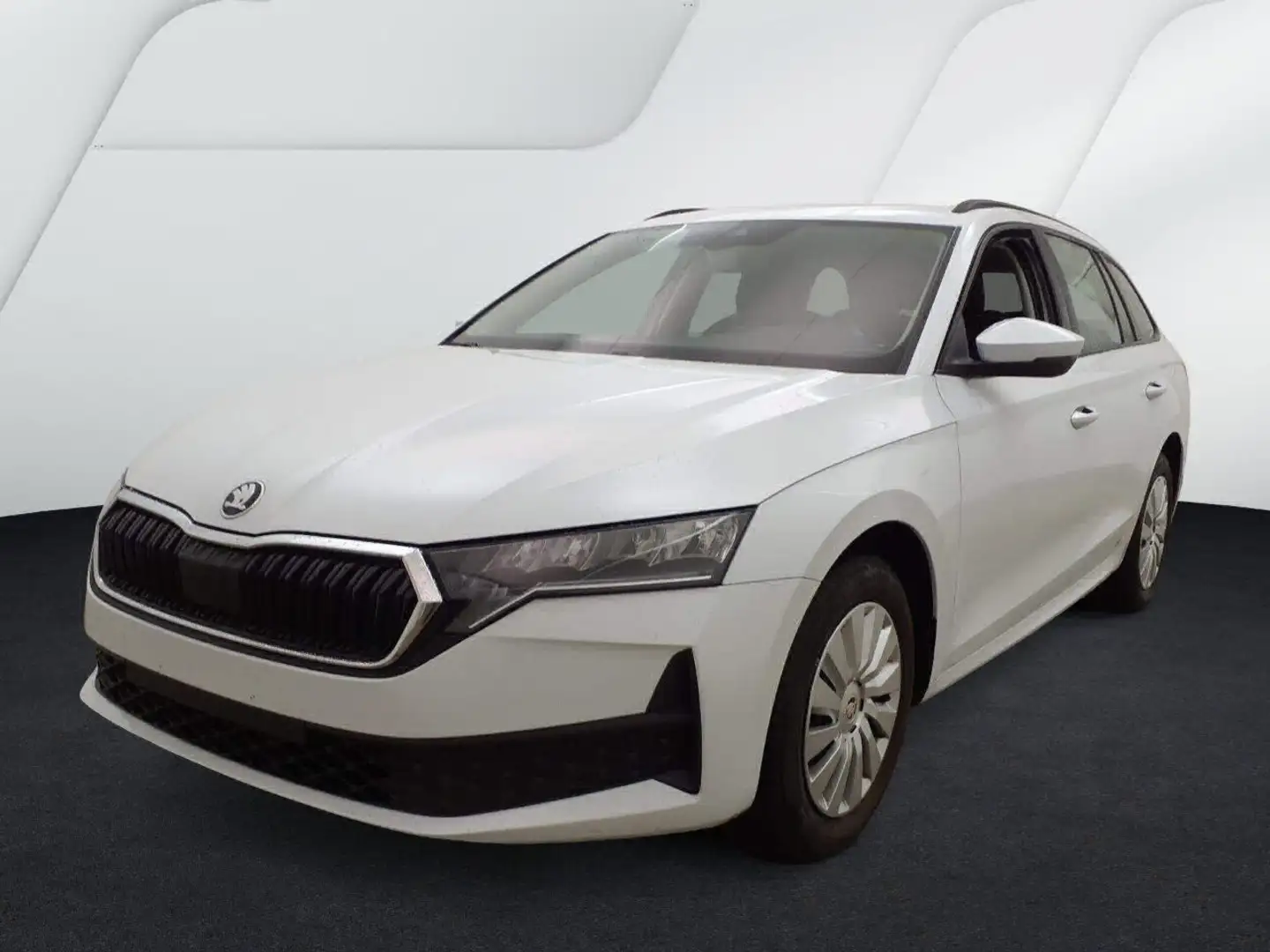 Skoda Octavia Combi 1.5 TSI AHK LED PDC DAB CarPlay Sitzh Weiß - 2