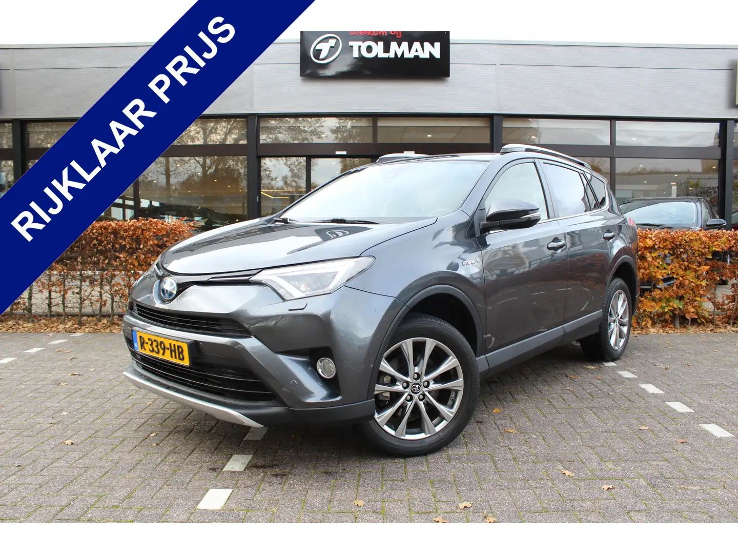 Toyota RAV 4 2.5 Hybrid Energy Plus | Rijklaar | Leder | Memory Gris - 1