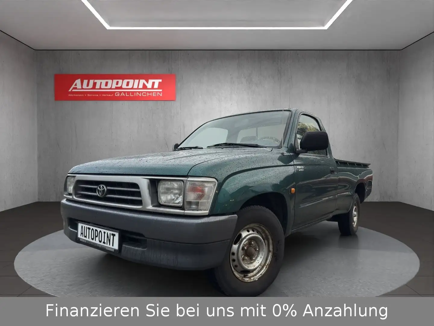 Toyota Hilux 2.4 Einzelkabine Pritsche Grün - 1