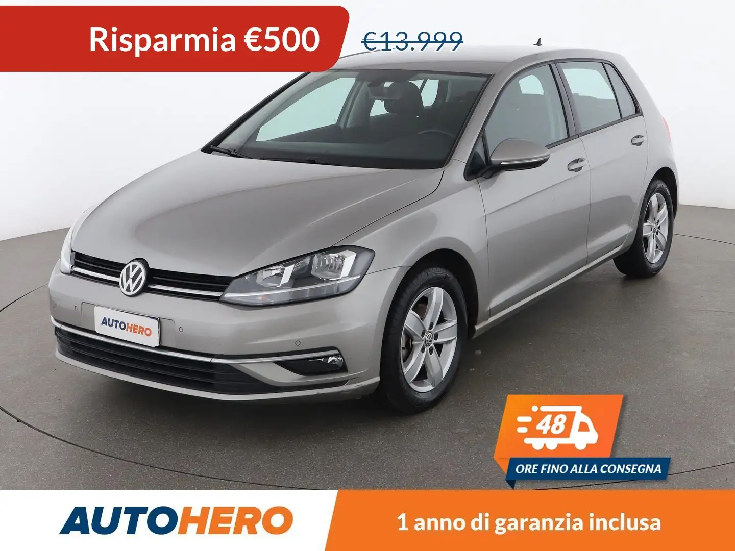 Volkswagen Golf 1.6 TDI Business 115 CV Серый - 1