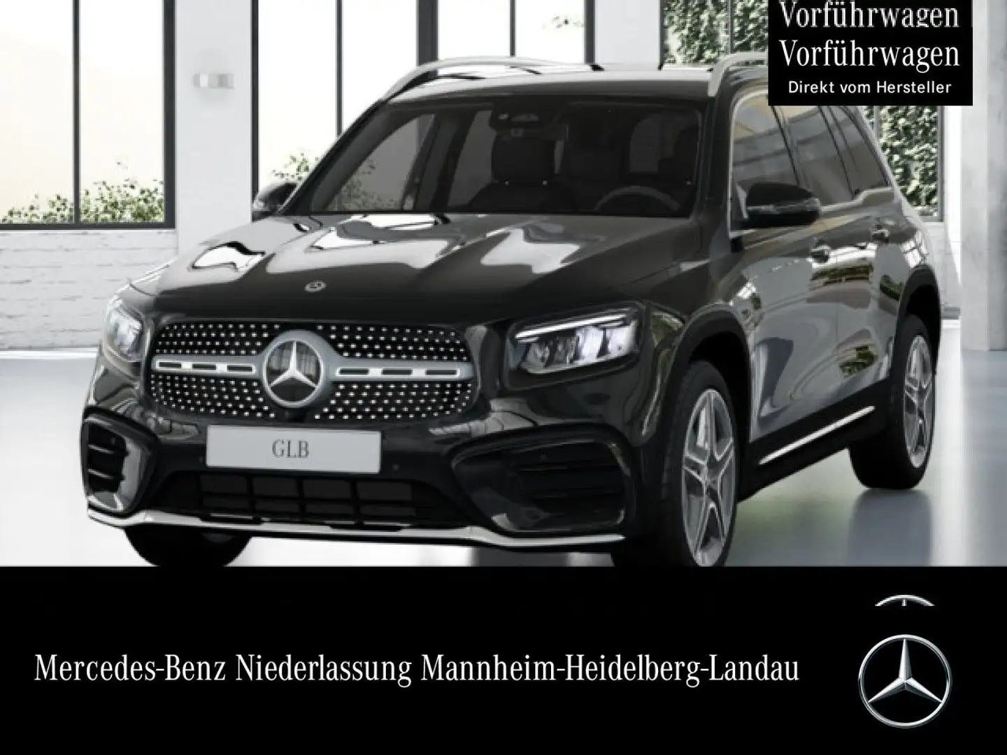 Mercedes-Benz GLB 200 AMG+AHK+LED+KAMERA+TOTW+KEYLESS+7G Noir - 1