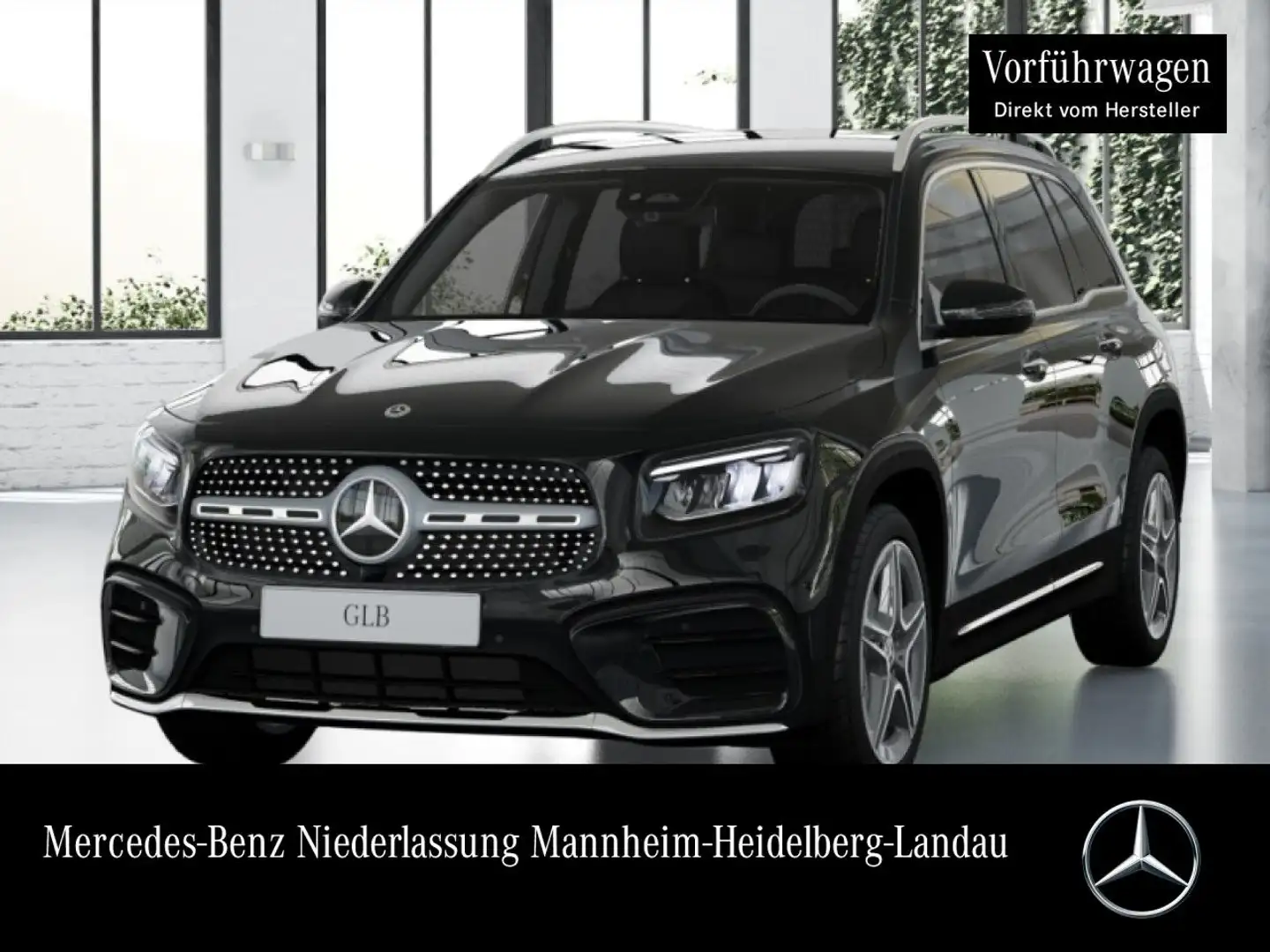 Mercedes-Benz GLB 200 AMG+AHK+LED+KAMERA+TOTW+KEYLESS+7G Zwart - 1