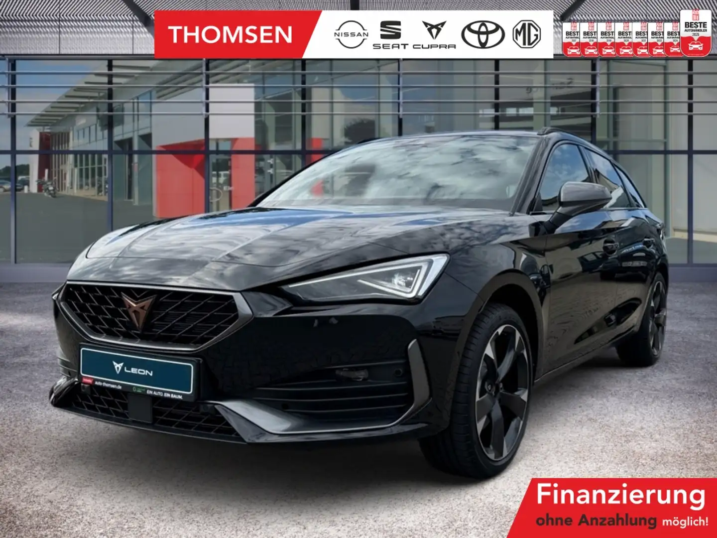 CUPRA Leon Sportstourer 2.0 TDI ACC+AHK+AUT+LED+Navi Schwarz - 1