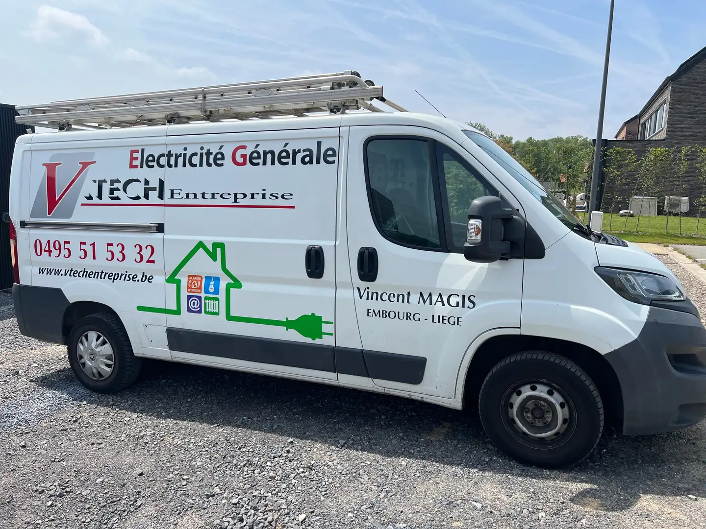 Peugeot Boxer 2,200 cc 82 Chevaux Blanc H1 L1 Blanc - 2