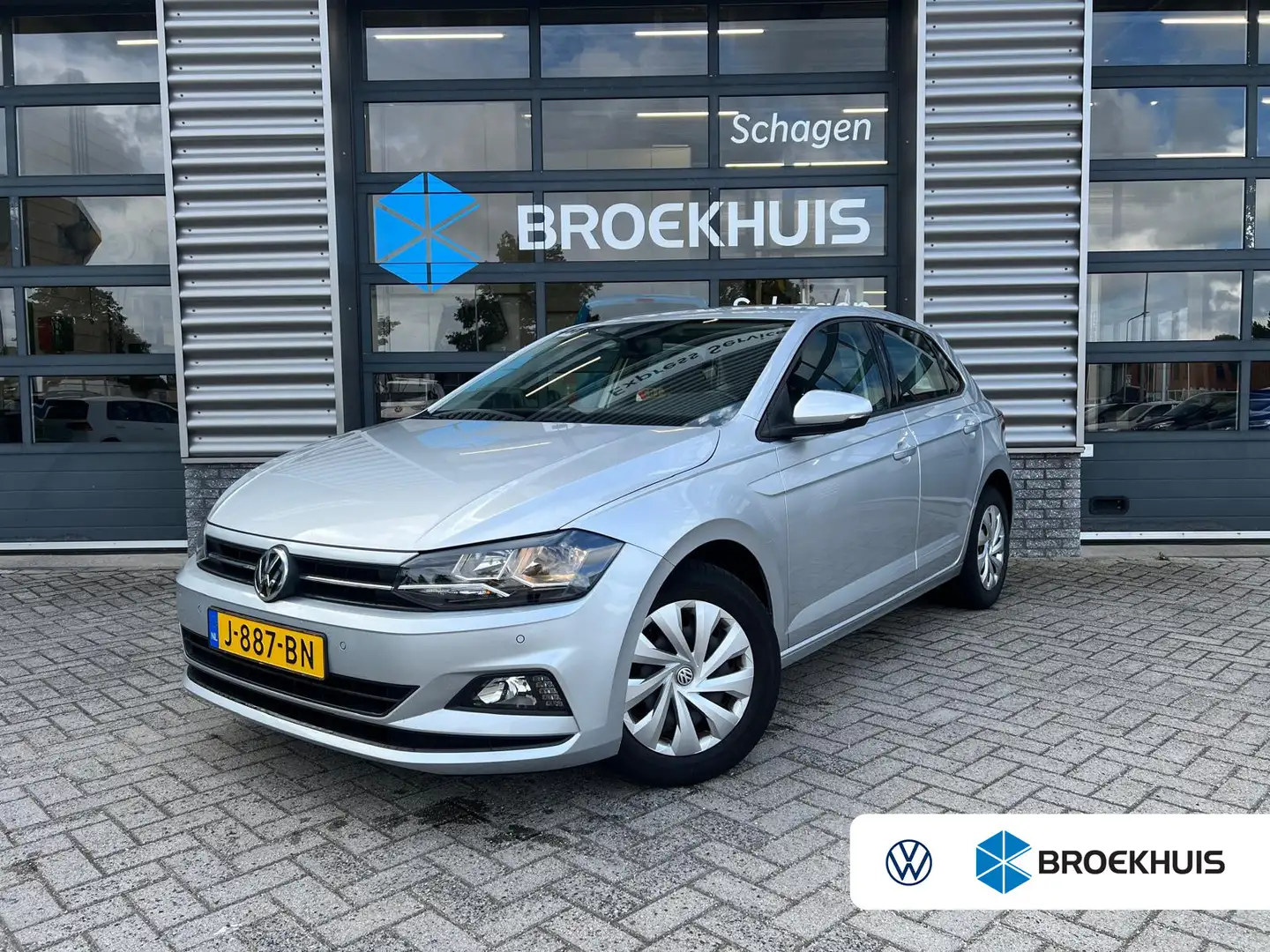 Volkswagen Polo 1.0 TSI 95 pk Comfortline | Trekhaak | Apple Carpl Gris - 1