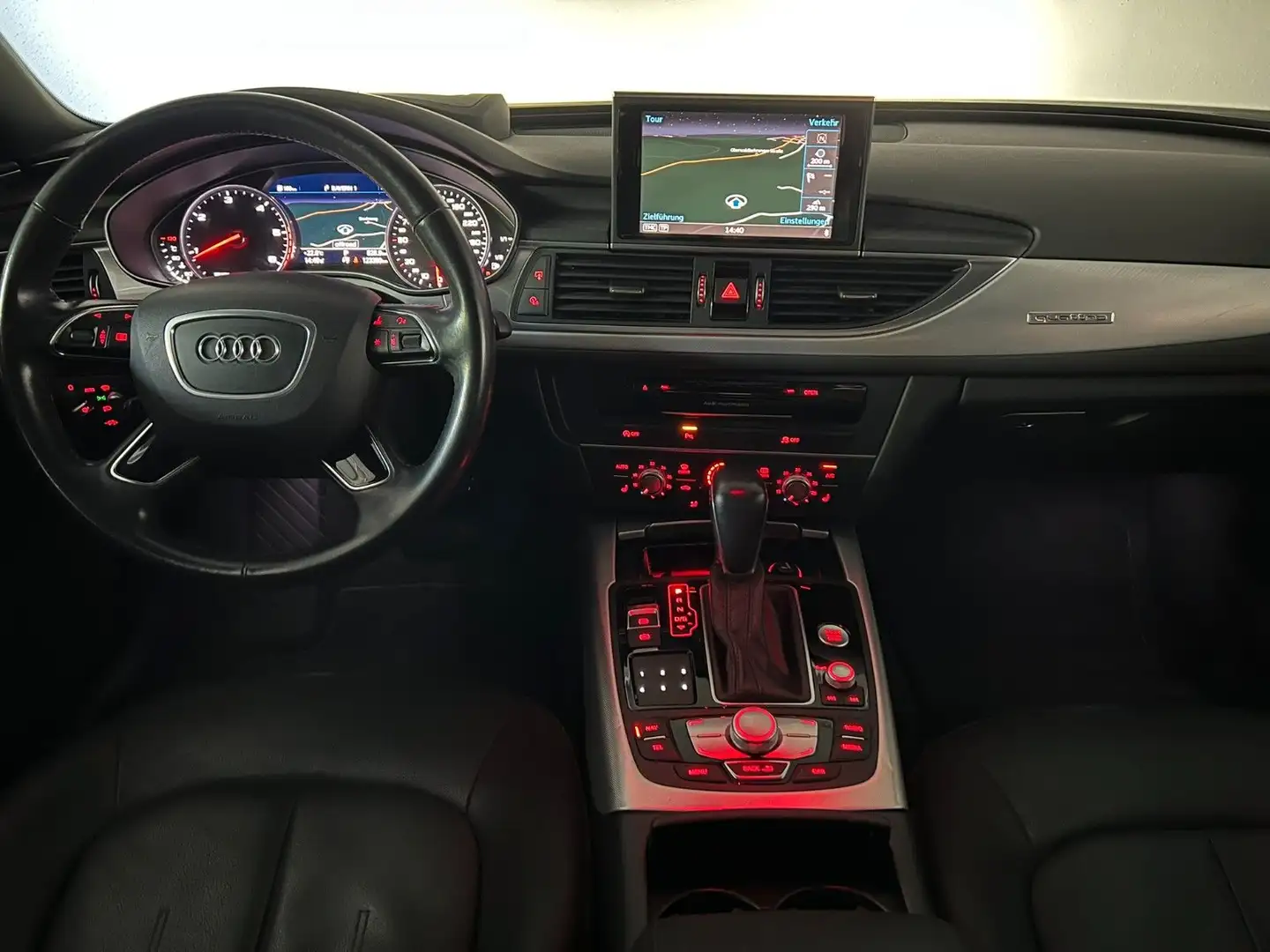 Audi A6 Lim. 2.0 TDI Quattro S-LINE/LED/HuD/CAM/eGSD Blanc - 2