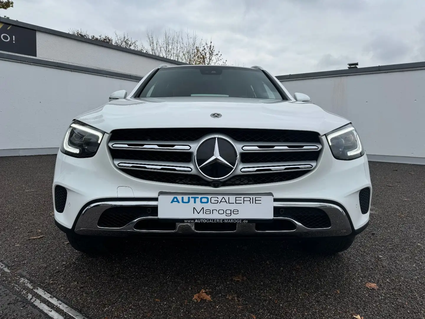 Mercedes-Benz GLC 220 d 4M AHK/LED/LEDER/NAVI/PANO/360° Weiß - 2