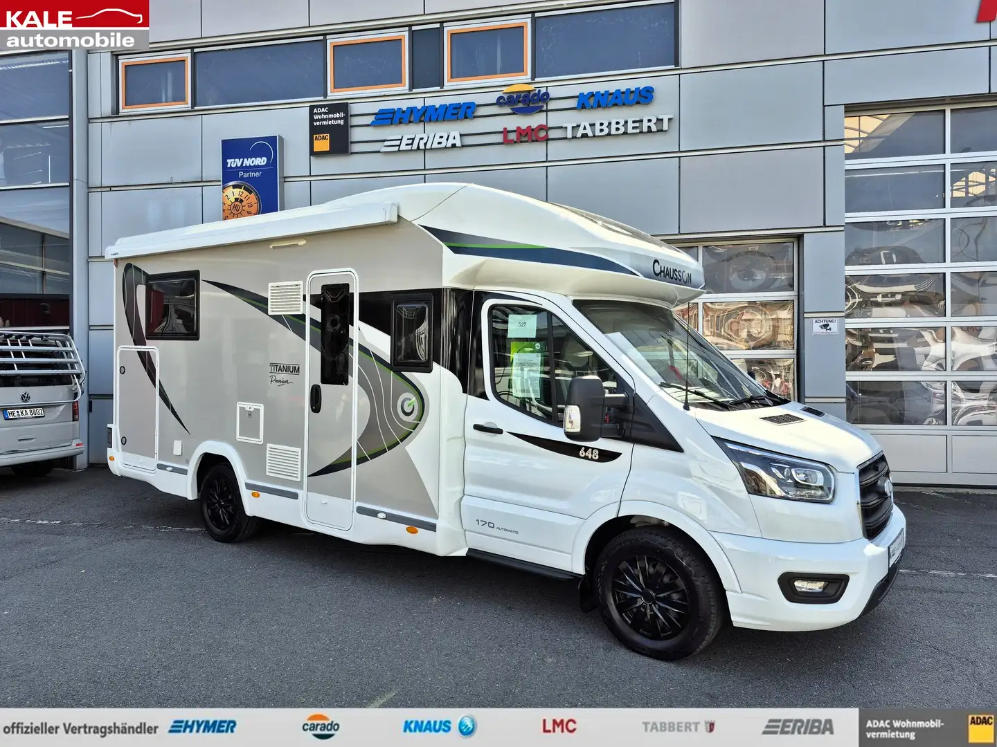 Ford Transit 648 Titanium Premium Aut*AHK*NAVI/TV* Weiß - 1