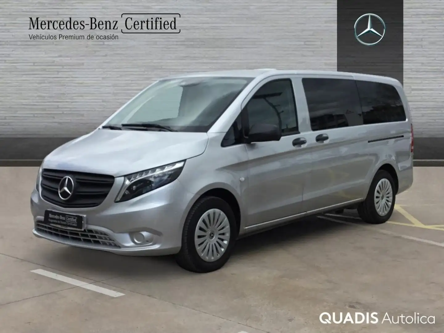 Mercedes-Benz Vito Tourer 116 CDI Pro Larga 9G-Tronic Plateado - 1