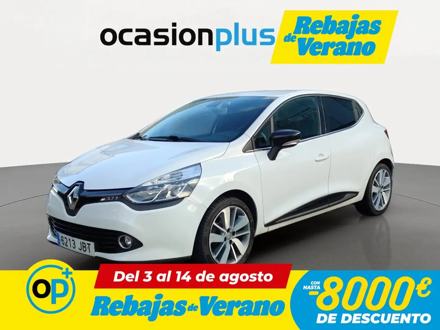 Renault Clio 1.5dCi eco2 SL Technofeel 90 Blanco - 1