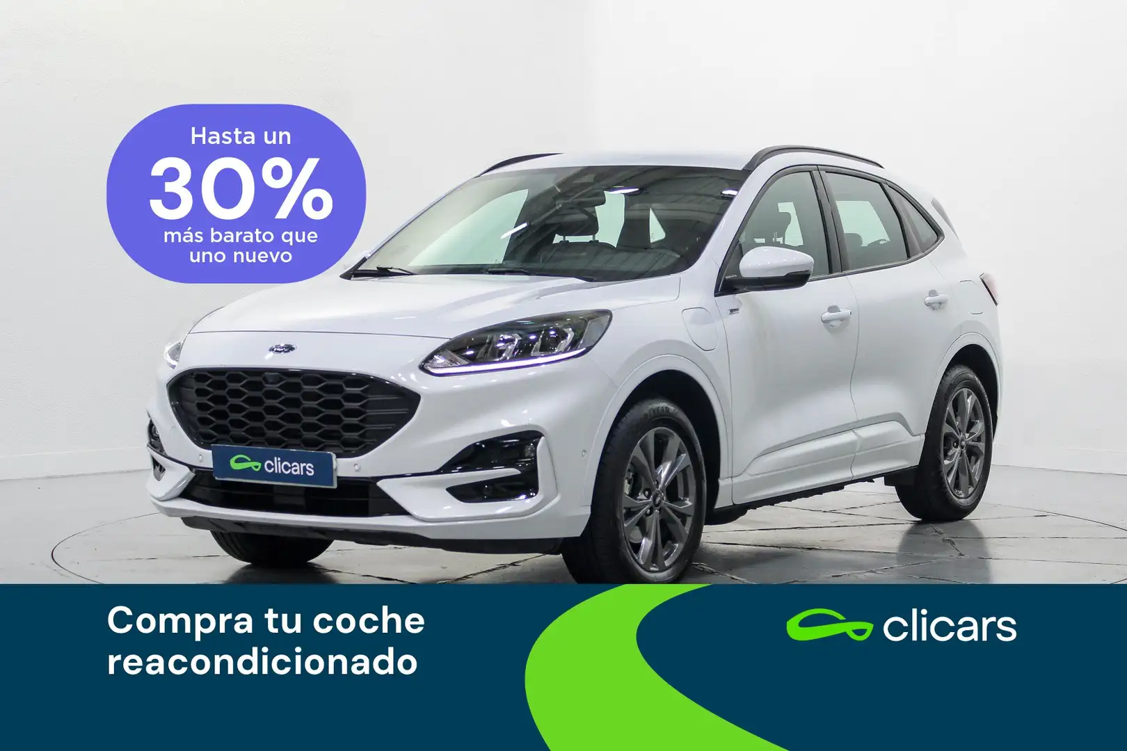Ford Kuga 2.5 Duratec PHEV ST-Line 4x2 Blanc - 1