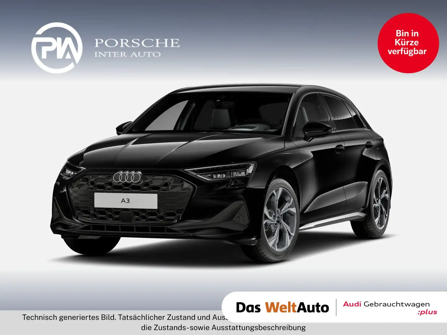 Audi A3 30 TFSI Schwarz - 1