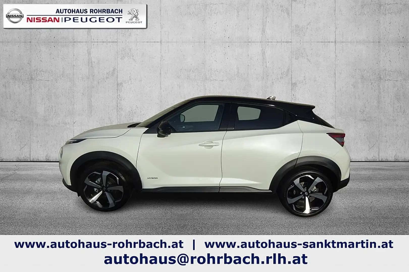 Nissan Juke JUKE 1,6l Hybrid 4AMT Tekna NC- BOSE Weiß - 2