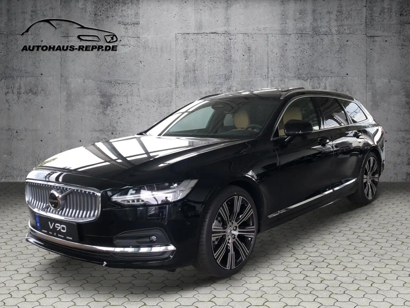 Volvo V90 B5 Diesel Ultimate Bright AWD Nero - 1