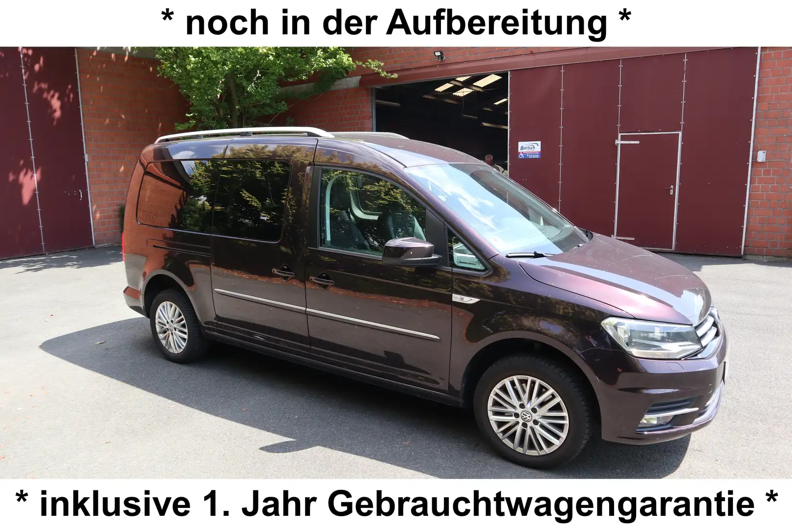 Volkswagen Caddy Maxi Highline 1,4 TSI BMT*1.Hand*Garantie* Mauve - 1
