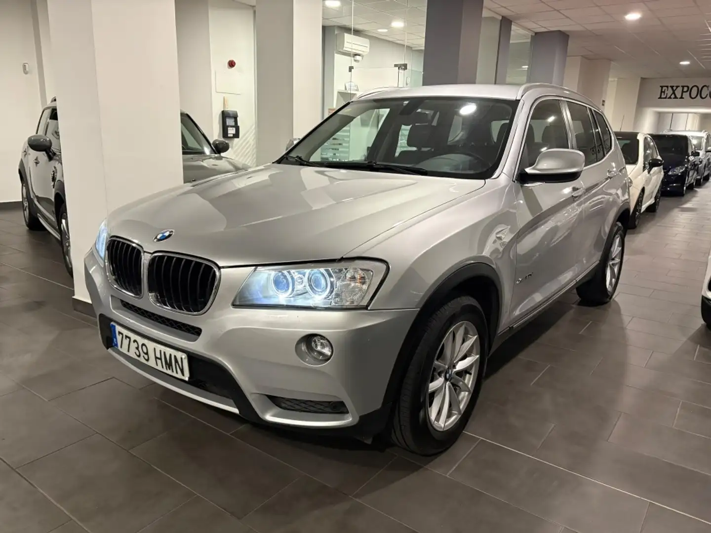 BMW X3 xDrive 20dA Gris - 1