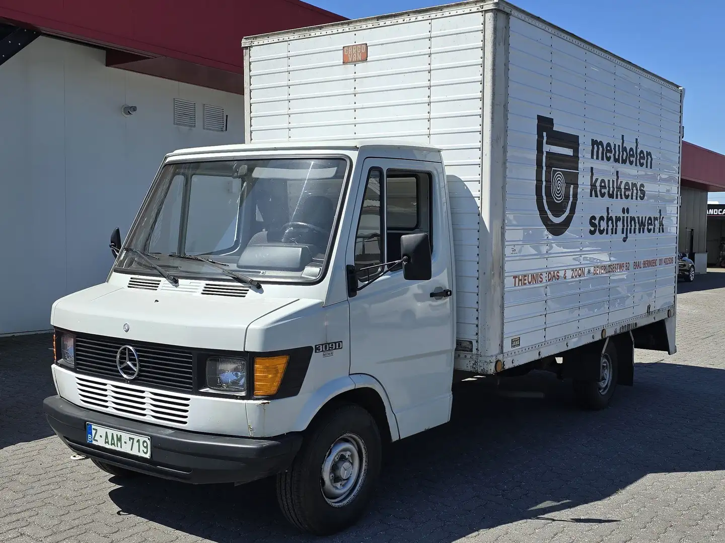 Mercedes-Benz Sprinter 309d Laadbak **Oldtimer** Білий - 1