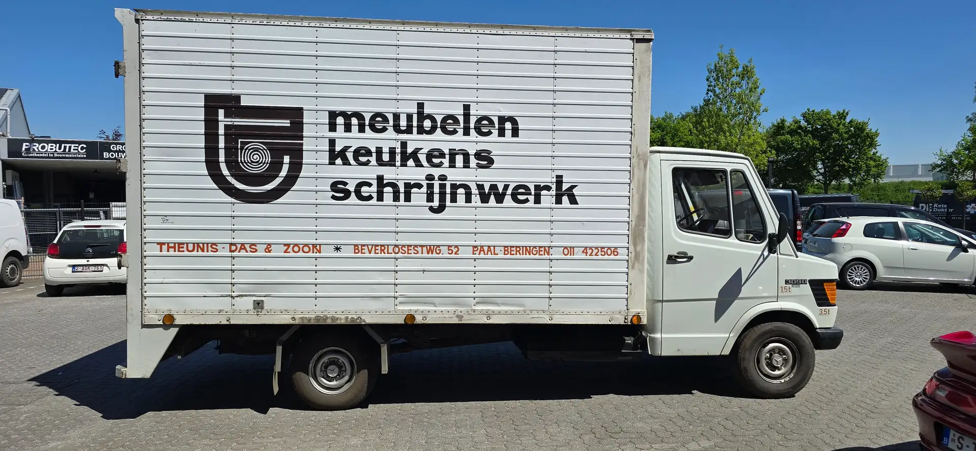 Mercedes-Benz Sprinter 309d Laadbak **Oldtimer** Білий - 2