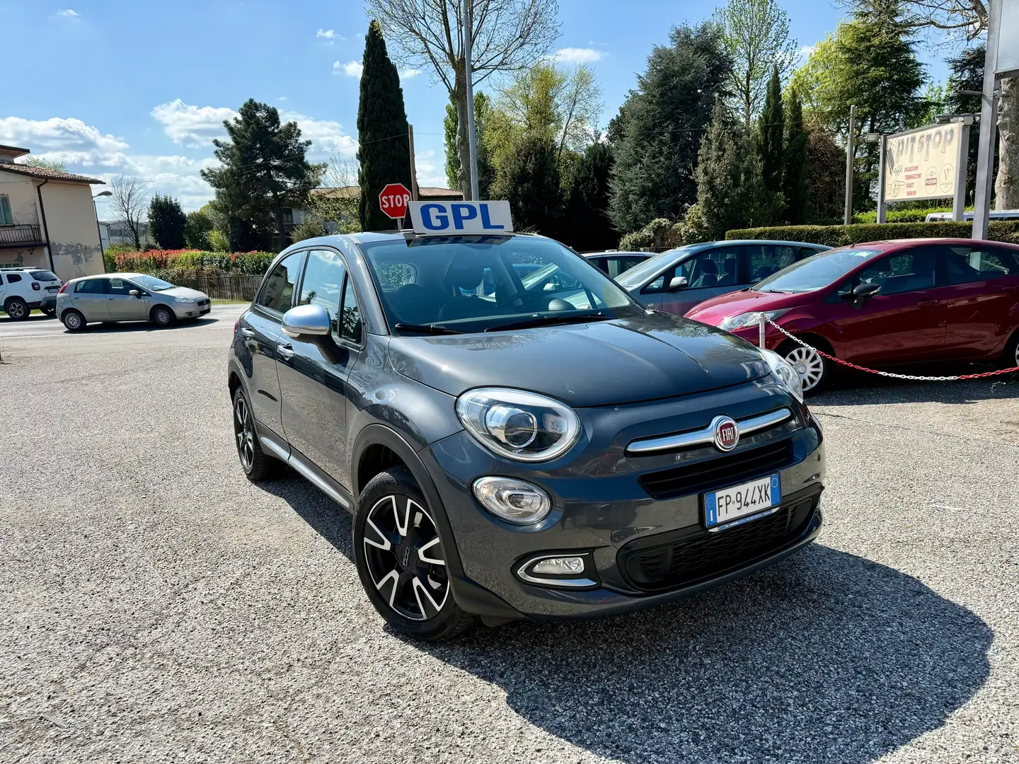 Fiat 500X 1.4 GPL 4x2 Mirror Ok NEOPATENTATI Gris - 1