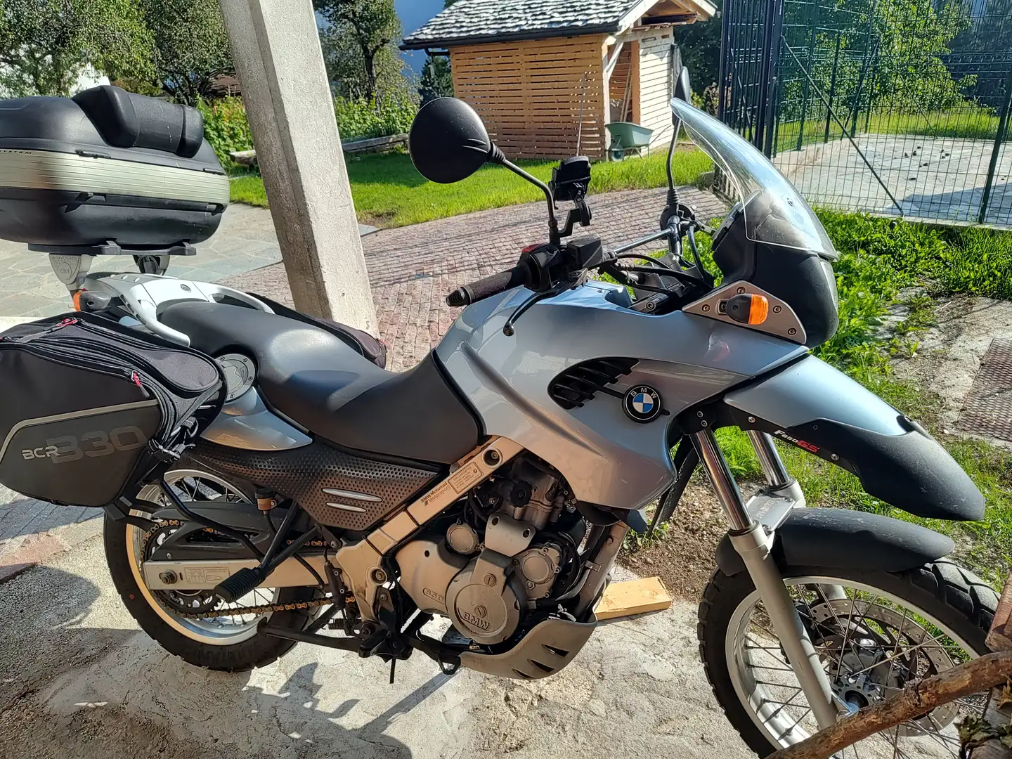 BMW F 650 GS Modrá - 1