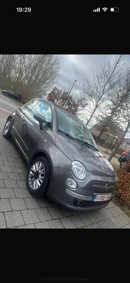 Fiat 500C 500 1.2i Lounge Grey - 1