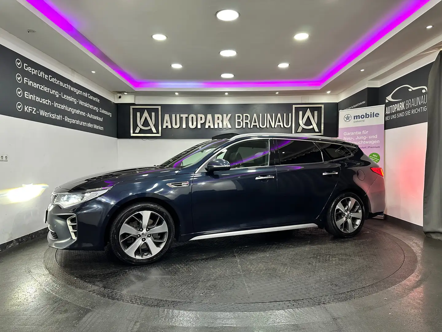 Kia Optima 1.7 GT-LINE Edition 7 *SZK*PANO*H&K*360* Blau - 2